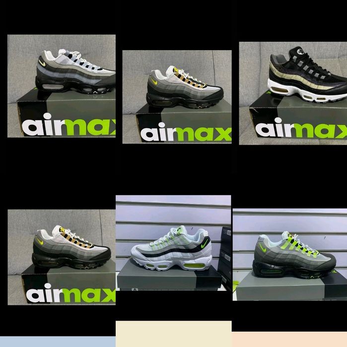 Nike air max 95 og diferite culori