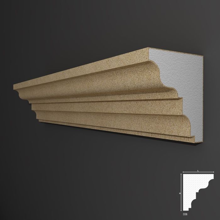 Cornise decorative exterior