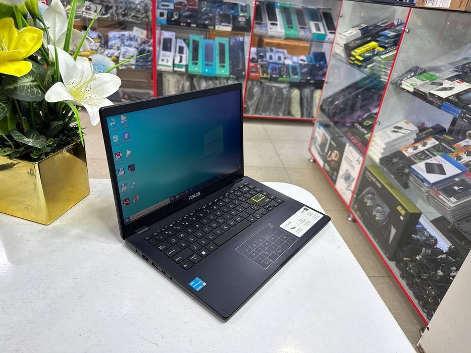 Asus office noutbuk seleron N6000 14 fhd IPS ddr4 4/512+64 SSD