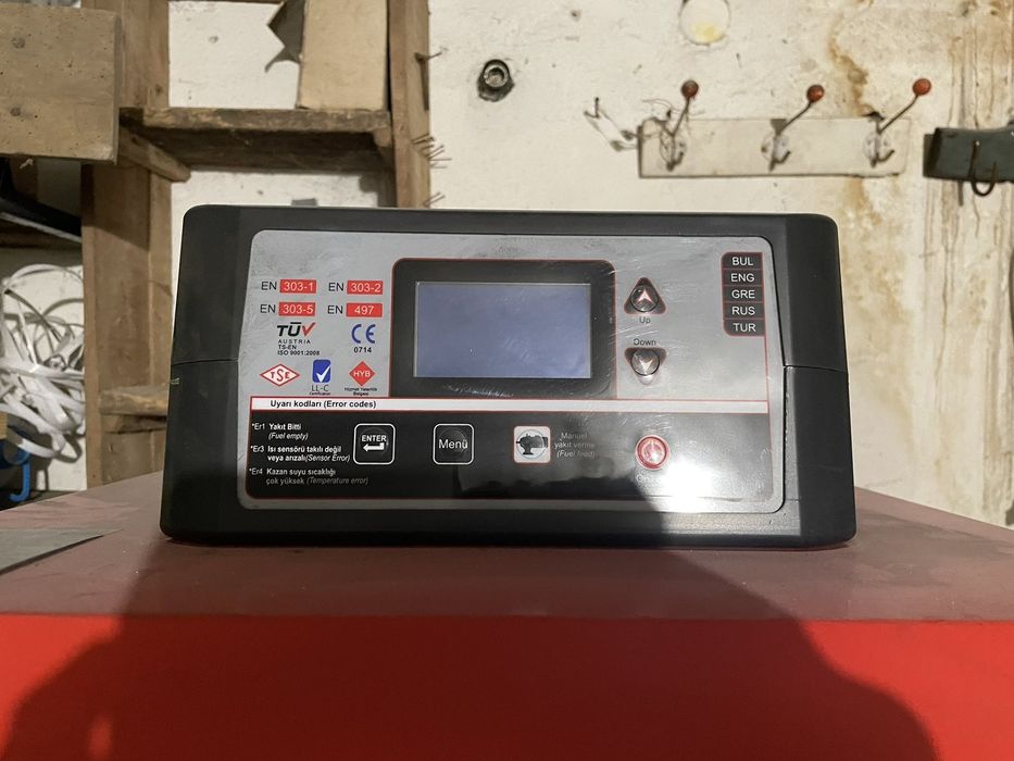 Чугунен котел на твърдо гориво