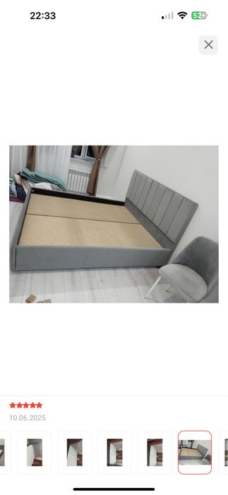 Продам кровать с матрасом