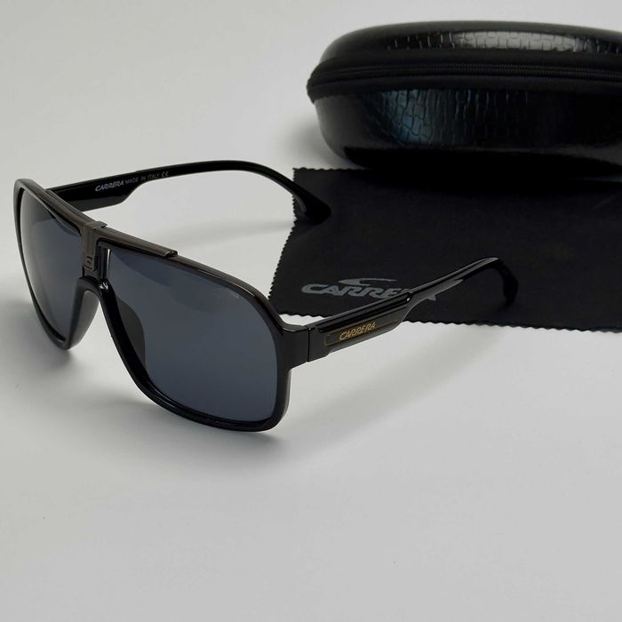 Слънчеви очила CARRERA - Mask Oversized UV400 Черни UV400 CE