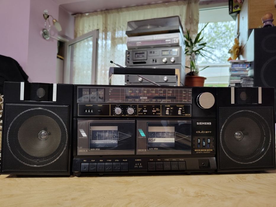 Radio-casetofon boombox Siemens Club 877 Ghettoblaster