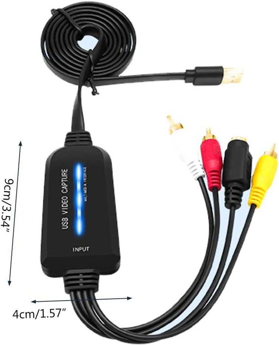 USB 2.0 видео конвертор карта VHS VCR към цифров конвертор от BaoFufc