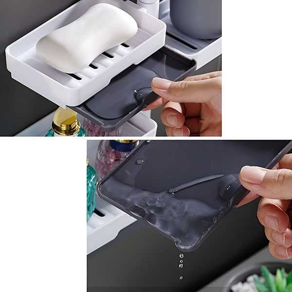 Стенен Въртящ се 3 и 4-етажен Органайзер за Баня