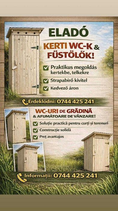 Toaletâ de grâdinâ