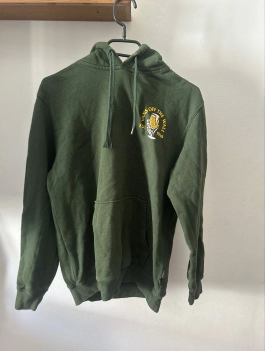 Hanorac Vans verde inchis