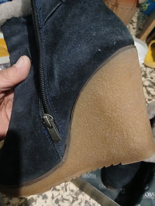 Зимние полусапожки