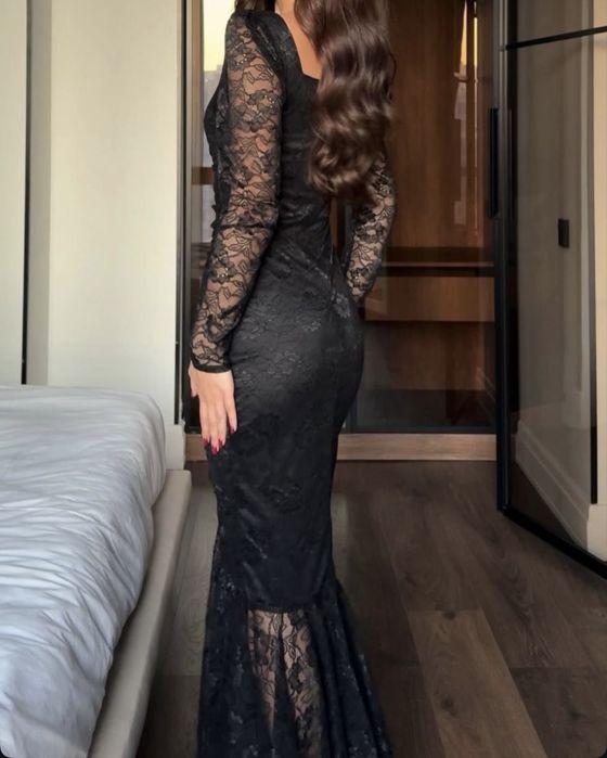 Платье черное вечернее