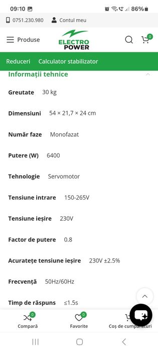 Stabilizator ElectroPower