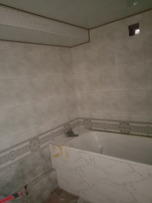 Кафель териш, укладка кафеля