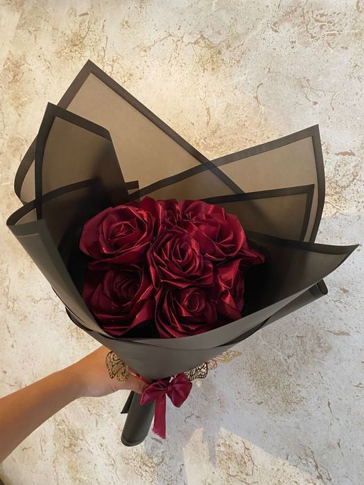Букети с вечни рози