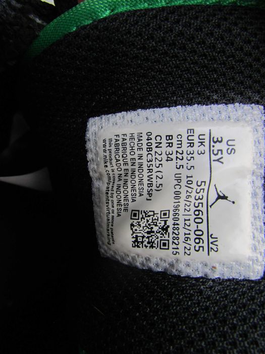 Детски маратонки Nike Air Jordan 1 Low ‘Lucky Green’