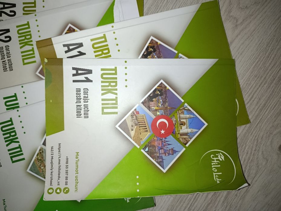Turk tili darslik. Hilol edu. B1 A1 A3 barchasi
