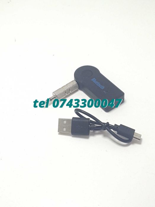 Mufa Adaptor 3.5 Mm Audio Util Universal Bluetooth Auto Auto Audio Aux Streaming Dedicat Pentru Casti Si Difuzoare A2Dp Cu Mufa Audio Aux Jack 3.5 Mm