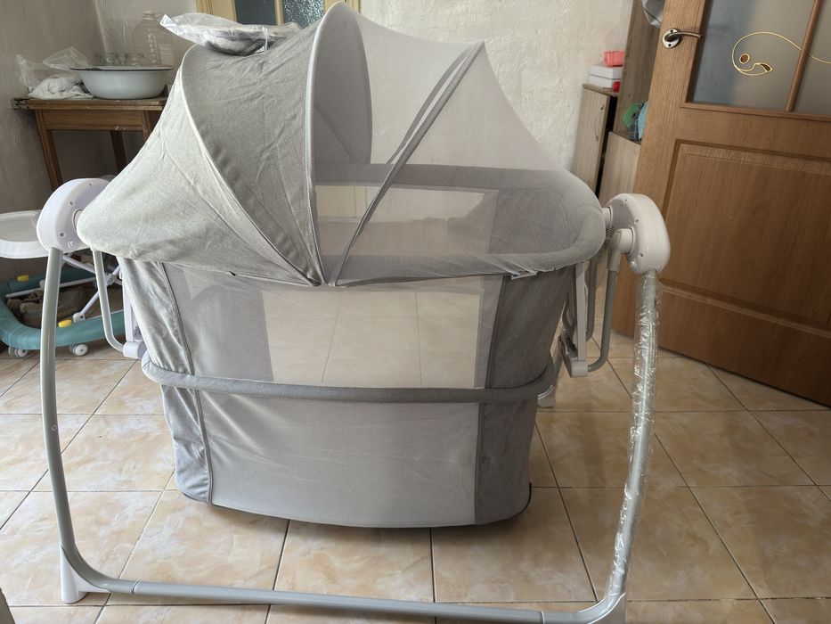 Maribel манеж колыбель металл,текстиль