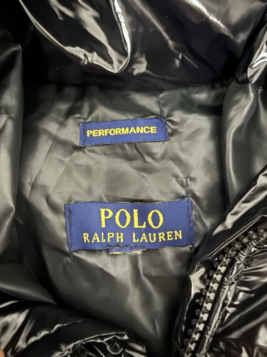 Geaca Polo Ralph Lauren - Black Glossy Puffer - L