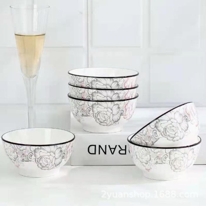 Дълбока керамична чиния / Купичка за супа и салата – Високо качество