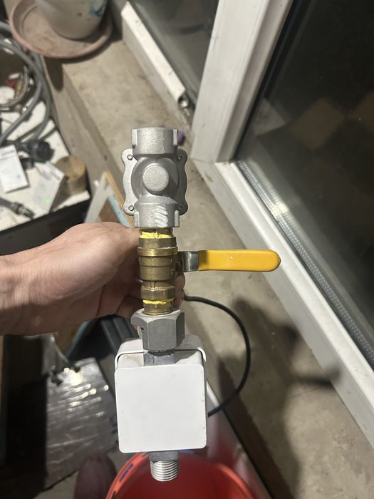 газовый счетчик в сборе