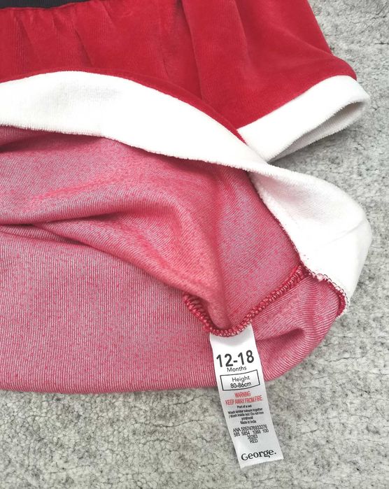 Rochie de craciunita George, 86 cm