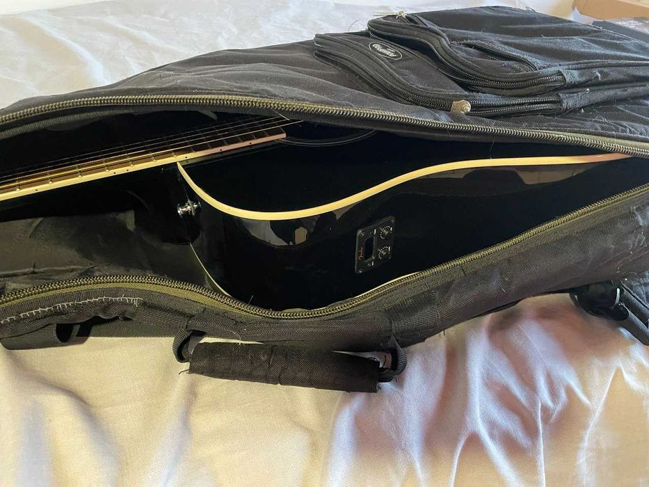 Fender FA-125 Dreadnought Електроакустична китара + Калъф + бонуси