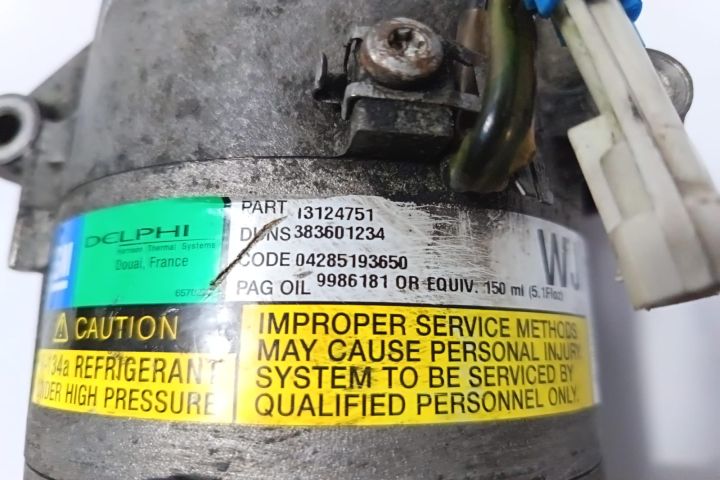 Compresor clima 04285193650 Opel Zafira A