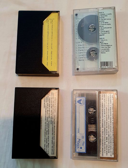 Casete audio vechi 4 bucati