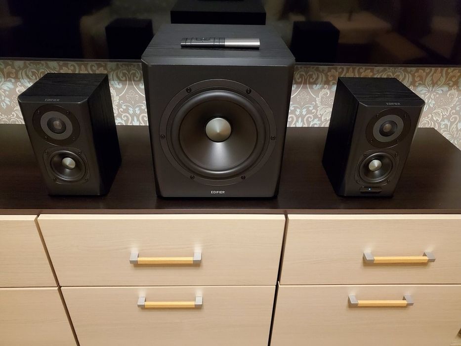 Сабвуфер Edifier s351db мощная акустика.