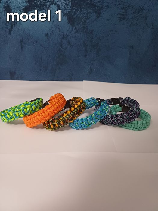 Vand brățări din paracord diferite mărimi si modele