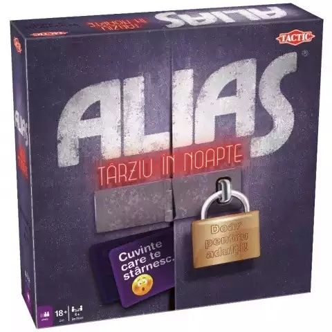 Joc de societate Alias Tarziu in noapte, nou, sigilat