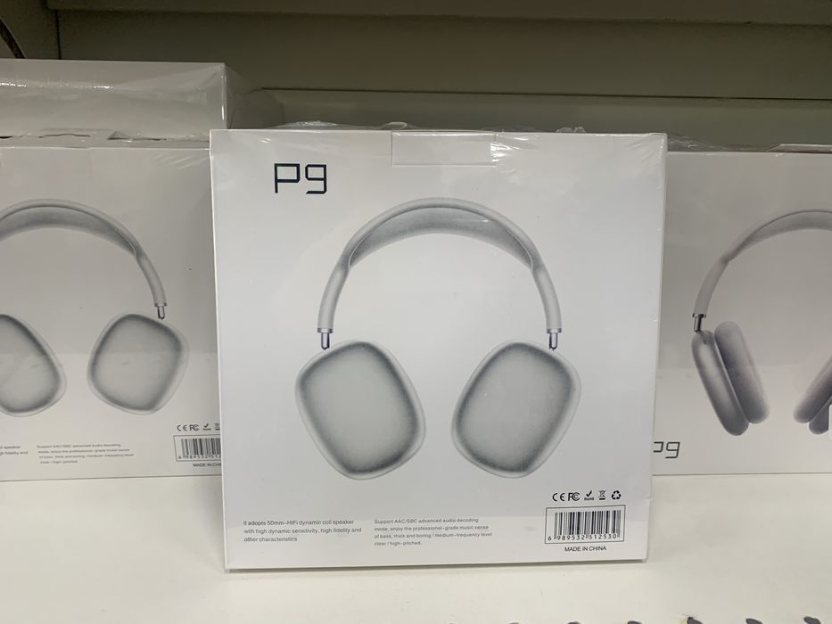 P9 без проводные наушники