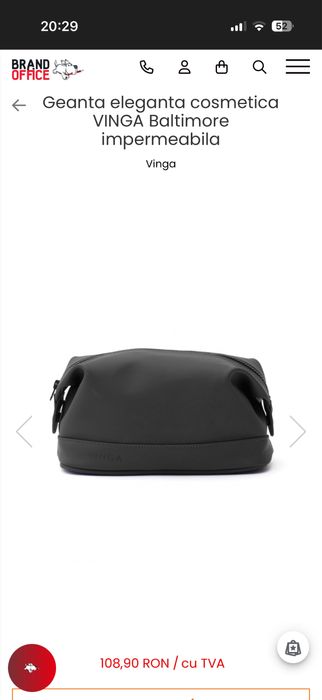 Geanta cosmetice Vinga Impermeabila