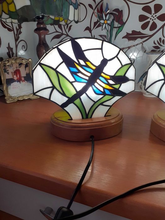 Veioza "Libelule" sí O pereche de veioza "pahar sampanie"