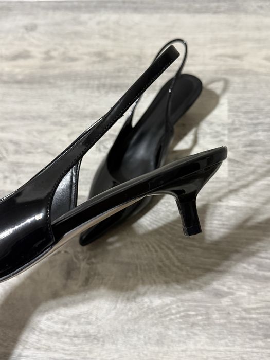 туфли на низком каблуке