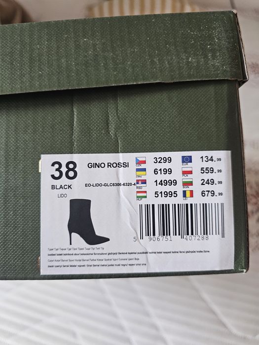 Botine piele gino rossi noi