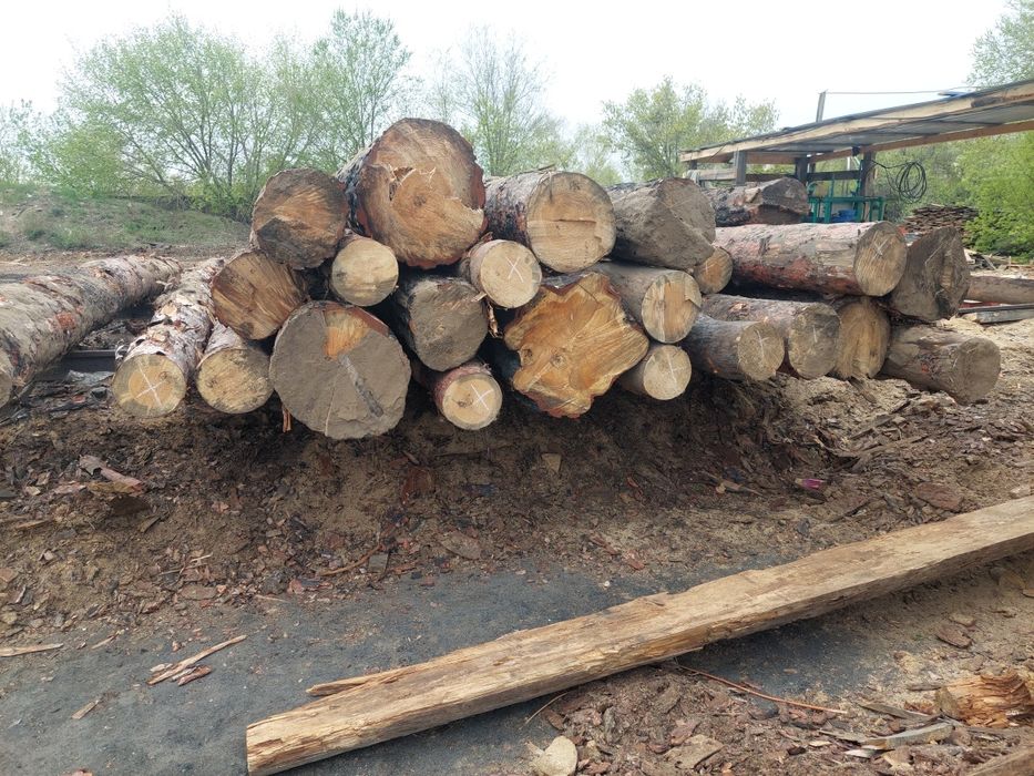 Доска обрезная и не обрезная