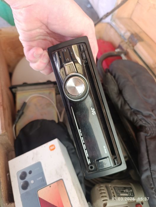 Мафон jvc в харошем состояние бу и буфер