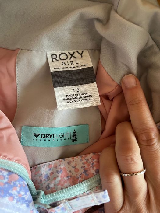 Ски екипировка момиче Roxy 104 + полар и ръкавици
