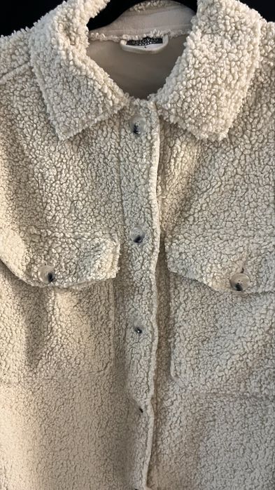 Jacheta teddy , imitatie banita marime L