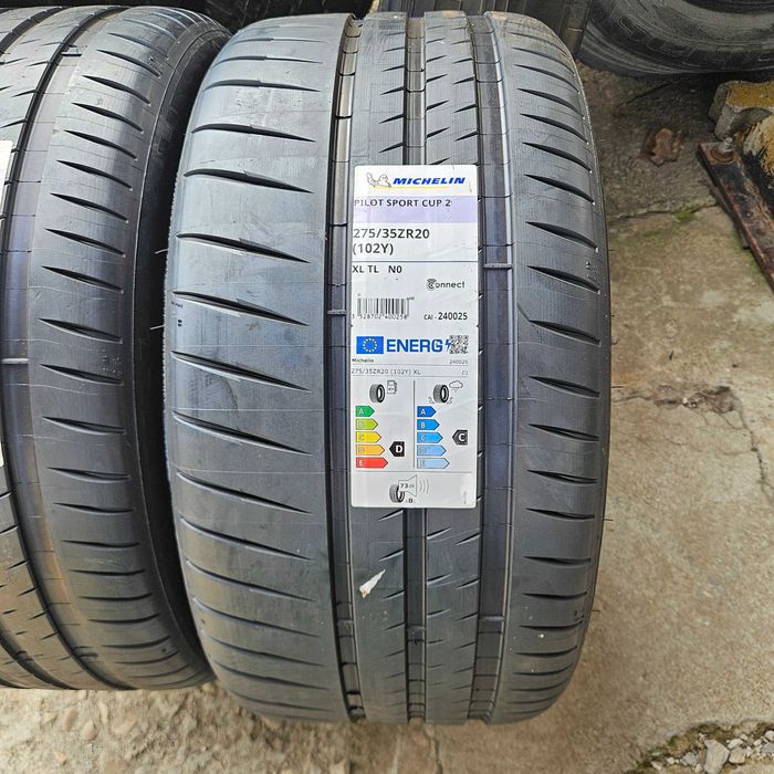 2 Нови летни гуми 275/35ZR20 Michelin Pilot Sport Cup 2 N0 Connect XL 102Y DOT2025 made in France