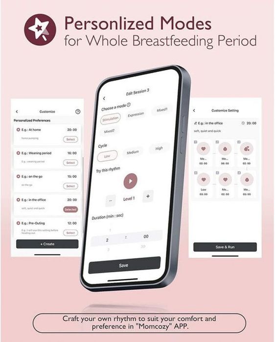 Помпа за кърма Momcozy Mobile M9 (hands-free) - чисто нова