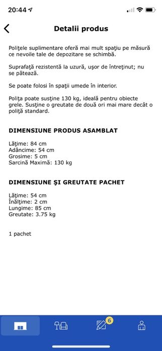 3 Polite BROR IKEA 84x 54 noi