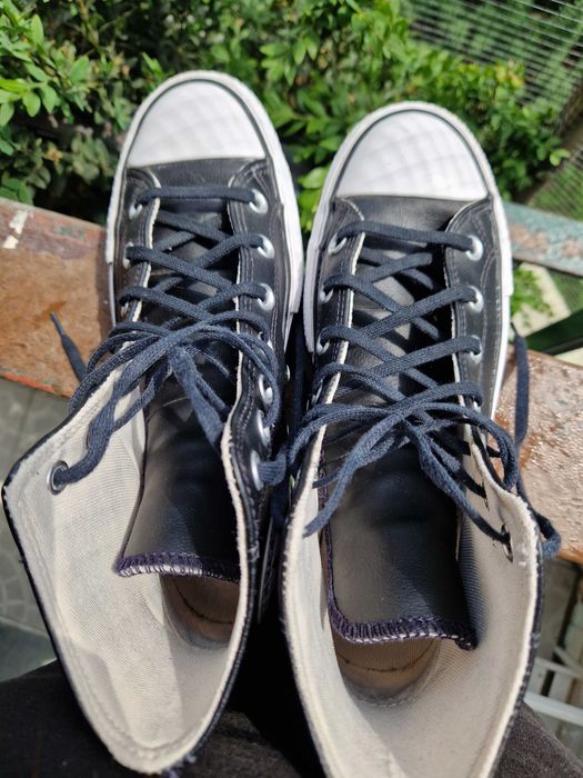 Teniși Piele Converse Chuck Taylor All Star Lift Clean Hi - Negru 38