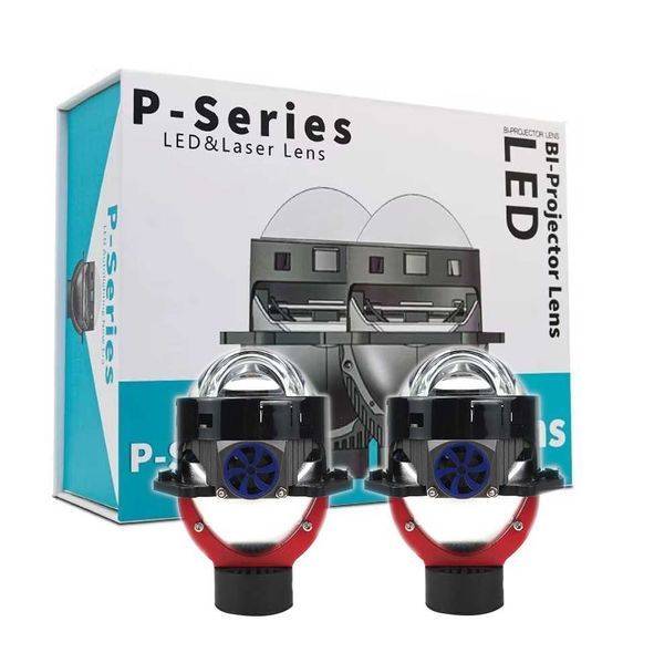 Bi-LED лупи за вграждане,3 инча, 130W, 2бр с лазер