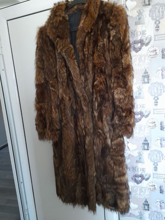 Кожено Палто от Енот