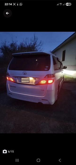 Tayota Vilfaer  2008 года