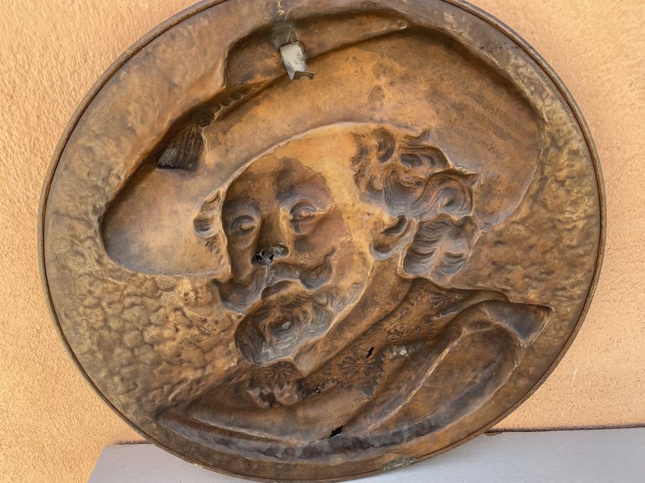 Голямо холандско пано за стена от мед рубенс