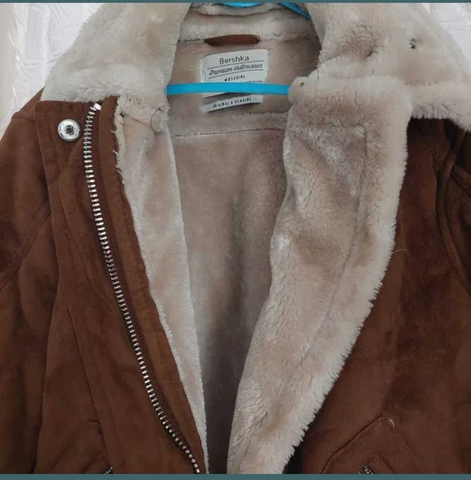 Jachetă casual h blanita Bershka