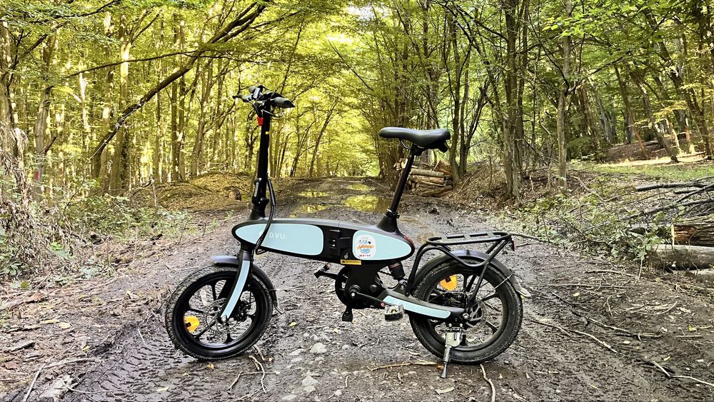 Bicicleta electrica pliabila DYU
