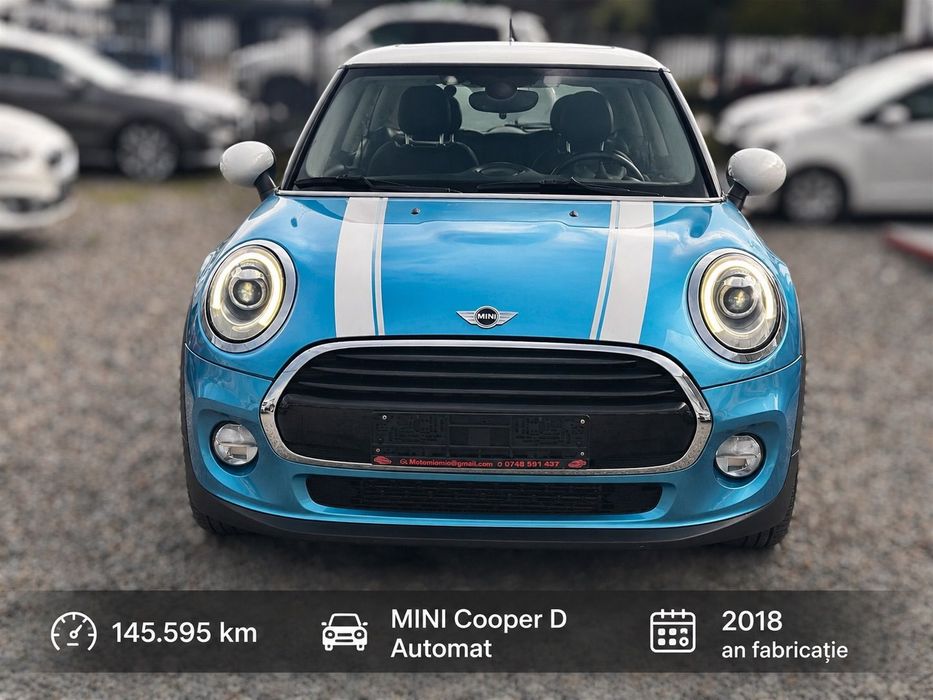 Mini Cooper MINI Cooper D | Automat | Piele | Trapa | Navi | Camera | HUD | 2018